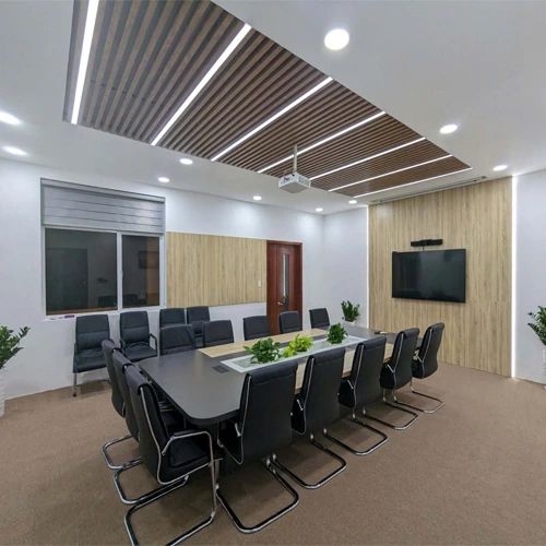 Thi công thảm phòng họp ĐH Nông Lâm