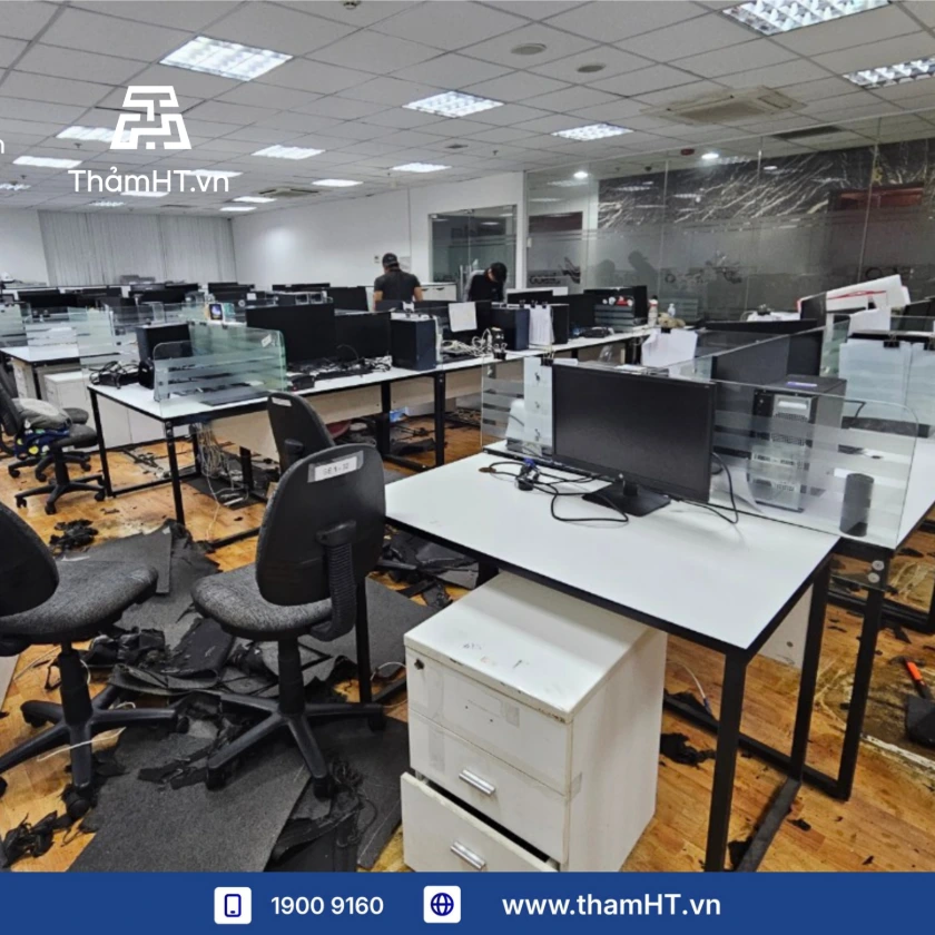 hậu quả khi sử dụng thảm kém chất lượng